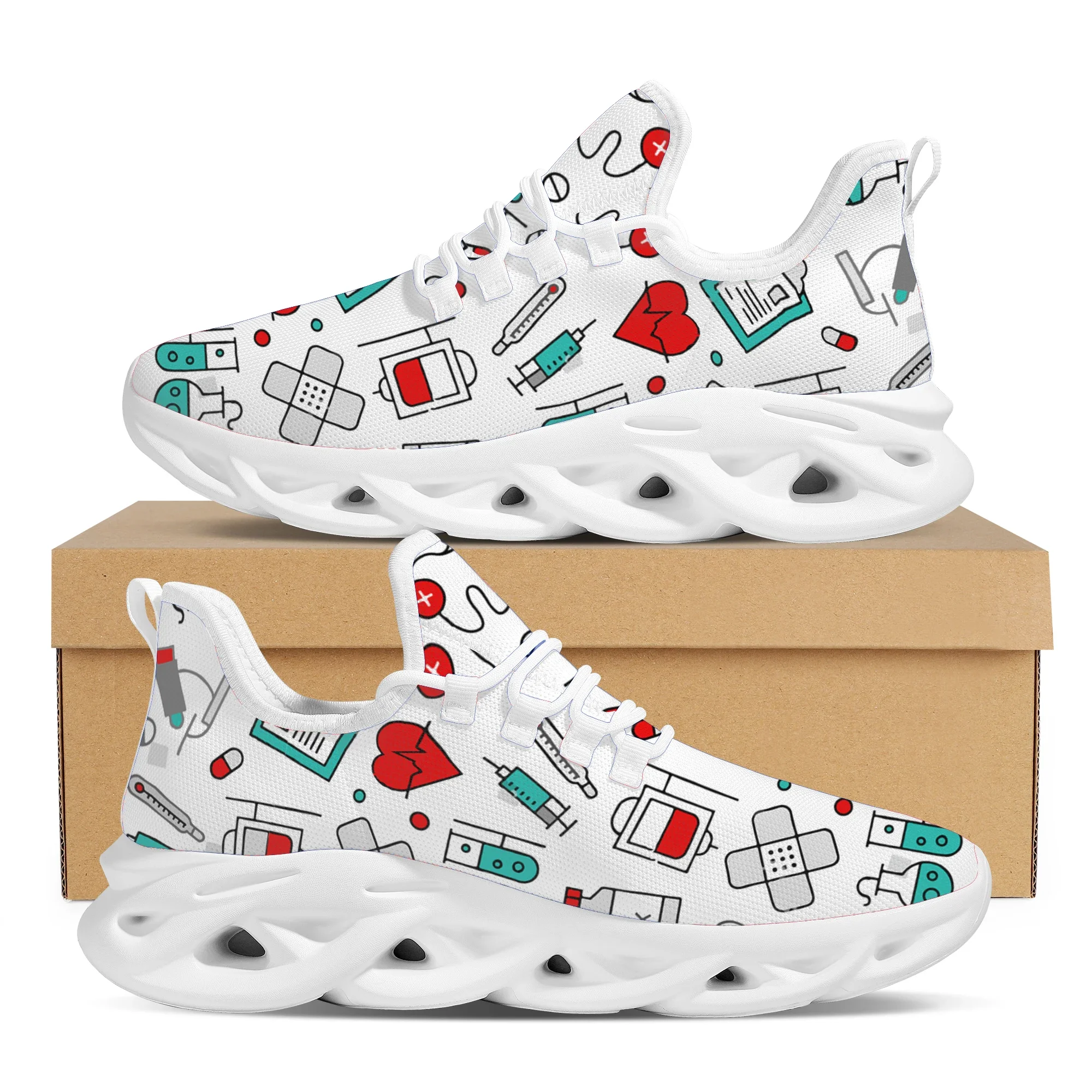 Sneaker Career - Cute Doctor Platform Nursing Shoes New