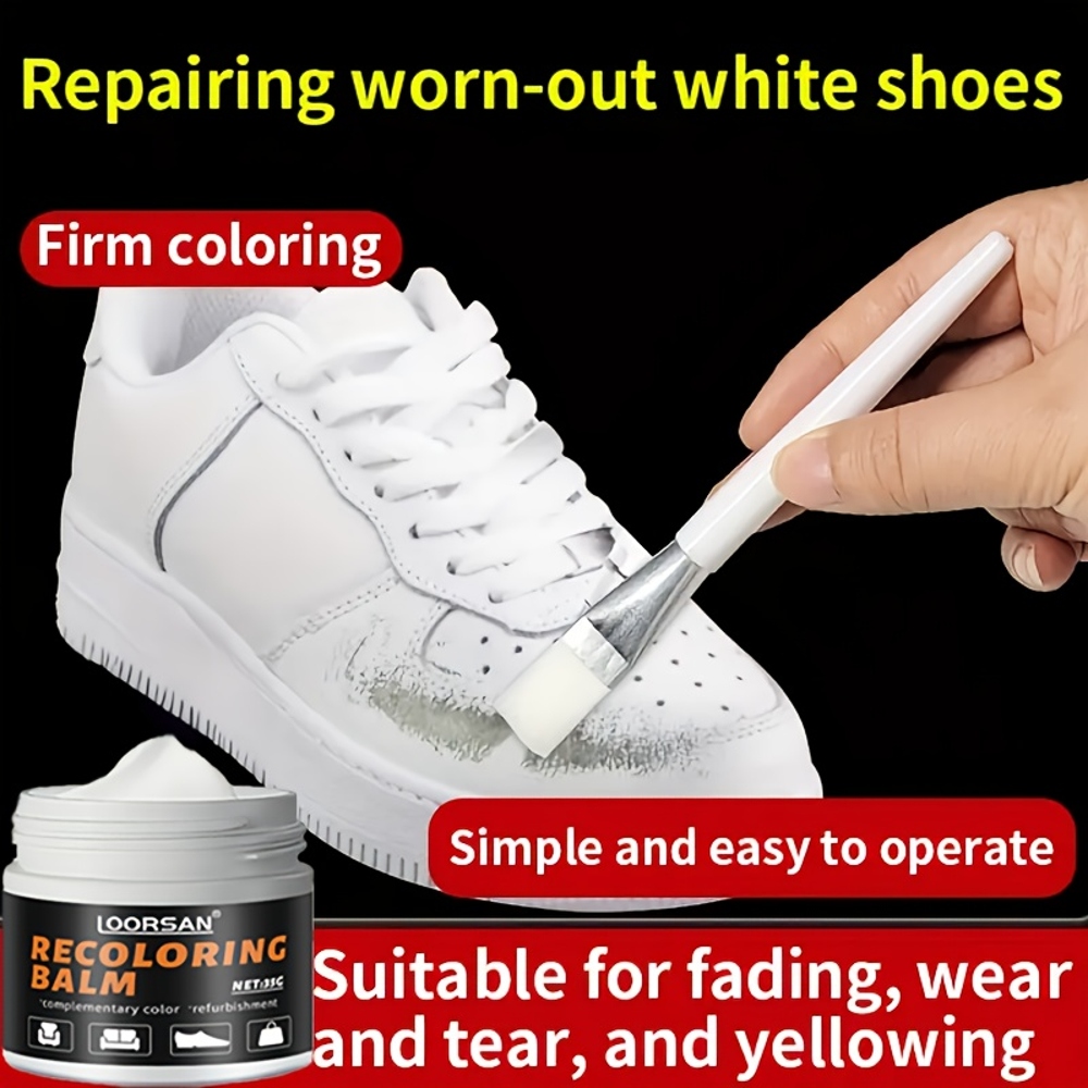 LOORSAN New White Shoe Edge Re - đánh giá và giá Sneaker Care Cleaning Kit