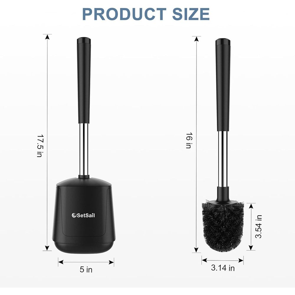 Closing Lid Toilet Bowl Brushe - đánh giá và giá Brush Bristle Set