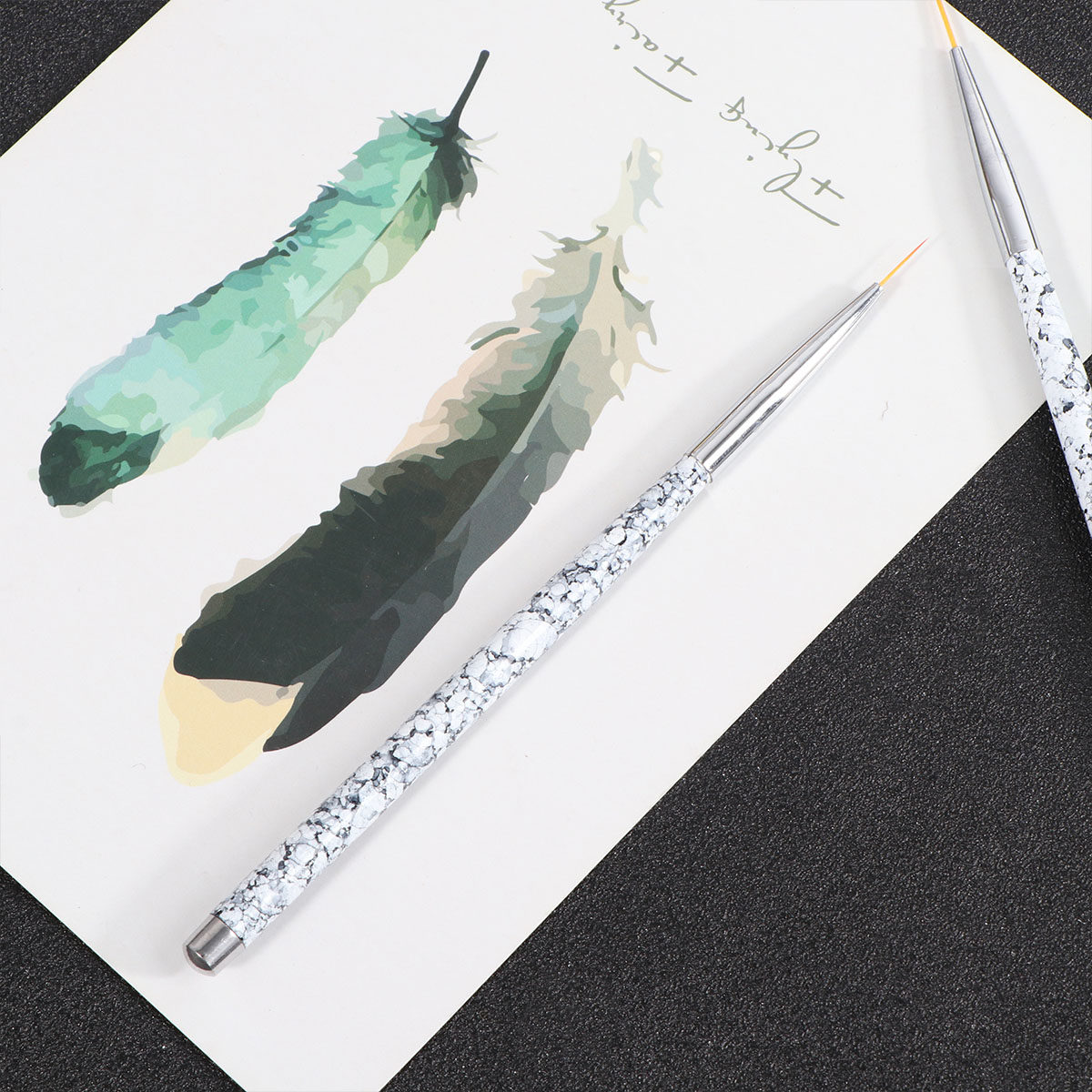 3Pcs Nail Art Liner Brushes Se - đánh giá và giá Brush Bristle Set