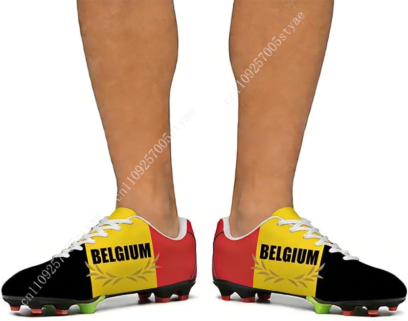 Belgium Flag Soccer Shoes Men  - đánh giá và giá Sneaker Career